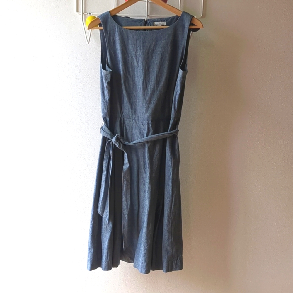 LL Bean Chambray Denim Dress